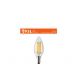 Lampada 4W 2700K E14 Oliva filamento LED