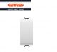 INTERRUTTORE GENERICO 1P 16AX  GEWISS CHORUS GW10001 BIANCO.