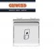 INTERRUTTORE A BADGE 1P NA 16AX GEWISS CHORUS BIANCO GW10039