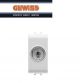 DEVIATORE 1P 10AX CON CHIAVE GEWISS CHORUS GW10054 BIANCO