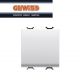 PULSANTE 1P NA 16A 2 MOD GENERICO GEWISS CHORUS GW10171 BIANCO