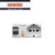 PRESA CON MAGNETOTERMICO DIFFERENZIALE 4MOD 16A GEWISS CHORUS GW10322