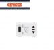 PRESA PER RASOIO EUROAMERICANO GEWISS CHORUS BIANCO GW10331