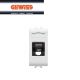 PRESA DATI RJ45 CAT6 UTP GEWISS CHORUS BIANCO GW10423