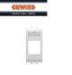 CONTENITORE PER PRESA DATI RJ45 GEWISS CHORUS BIANCO GW10431.