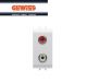 PRESA AUDIO VIDEO DOPPIO RCA GEWISS CHORUS GW10453 BIANCO