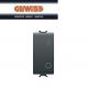 INTERRUTTORE 2P 25A GEWISS CHORUS NERO GW12007 PER IMPIEGHI GRAVOSI