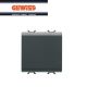 INVERTITORE 1P 16AX 2 MODULI GEWISS CHORUS NERO GW12101F