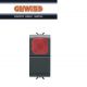 PULSANTE 1P NA 16A SPIA ROSSA GEWISS CHORUS NERO GW12143