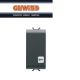 PULSANTE 1P NA 16A SEGNALAZIONE CHIAVE GEWISS CHORUS NERO GW12152