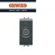 PRESA TV PASSANTE 10dB CONNETTORE IEC MASCHIO GEWISS CHORUS NERO GW12363