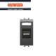 PRESA USB GEWISS CHORUS NERO GW12459
