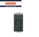 REGOLATORE ELETTRONICO A PULSANTE GEWISS CHORUS NERO GW12568