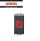 SPIA SINGOLA DI SEGNALAZIONE ROSSO PERICOLO GEWISS CHORUS NERO GW12623