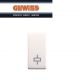 RELE' PASSO-PASSO 1 POLO 10A GEWISS SYSTEM WHITE GW20071