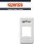 CONTENITORE PER PRESA RJ45 TIPO AMP GEWISS SYSTEM WHITE GW20270