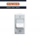 INTERRUTTORE AUTOMATICO MAGNETOTERMICO 1P+N 10A GEWISS SYSTEM WHITE GW20435