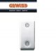 PULSANTE 1P NA+NA 10A INTERBLOCCO GEWISS SYSTEM WHITE GW20520