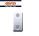 COMMUTATORE 10AX ILLUMINABILE GEWISS SYSTEM WHITE GW20528