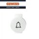 DISCHETTO SEGNALETICO SUONERIA GEWISS SYSTEM WHITE GW20538