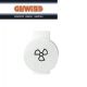 DISCHETTO SEGNALETICO VENTILAZIONE/ASPIRAZIONE GEWISS SYSTEM WHITE GW20550