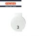 DISCHETTO SEGNALETICO SIMBOLO 3 GEWISS SYSTEM WHITE GW20563