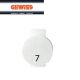 DISCHETTO SEGNALETICO SIMBOLO 7 GEWISS SYSTEM WHITE GW20567