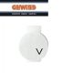 DISCHETTO SEGNALETICO FRECCIA VERTICALE BASSO GEWISS SYSTEM WHITE GW20597