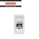 PRESA UTENTE RJ45 6 FTP TOOLLESS GEWISS SYSTEM WHITE GW20686