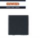 COPRIFORO GEWISS 2 POSTI SYSTEM BLACK GW21073
