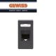 PRESA GEWISS RJ45 CAT5E UTP TOOLLESS SYSTEM BLACK GW21271