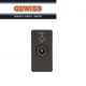 PRESA TV PASSANTE 5dB GEWISS CONNETTORE IEC M SYSTEM BLACK GW21386