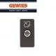 PRESA TV/SAT COASSIALE GEWISS CONNETTORE F PASSANTE 5dB SYSTEM BLACK GW21396