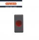 SPIA DI SEGNALAZIONE SINGOLA ROSSO GEWISS SYSTEM BLACK GW21603