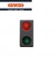 SPIA DI SEGNALAZIONE DOPPIA 230V ROSSO/VERDE GEWISS SYSTEM BLACK GW21607