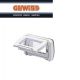 PLACCA STAGNA AUTOPORTANTE 3 POSTI GRIGIO GEWISS SYSTEM GW22453.