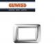PLACCA 3 POSTI GEWISS TOP SYSTEM GW22653 CROMO SOFT