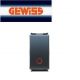 PULSANTE NC 16A GENERICO SIMBOLO O GEWISS PLAYBUS GW30035