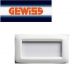 PLACCA 6P BIANCO NUVOLA GEWISS PLAYBUS YOUNG GW32246