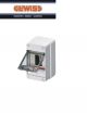 CENTRALINO GW40001 GEWISS 4 MODULI IP55