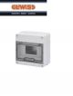CENTRALINO GW40003 GEWISS 8 MODULI IP55