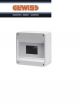 CENTRALINO GEWISS DA PARETE 8 MODULI IP40 GW40026