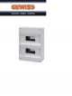 CENTRALINO GEWISS PROTETTO SENZA PORTA 24+2 MODULI IP40 GW40030