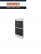 CENTRALINO GEWISS DA ARREDO 72 MODULI IP40 GW40053