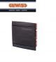 CENTRALINO GEWISS DA INCASSO 24+2 MODULI GW40233VT TITANIO.