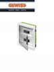 CENTRALINO PROTETTO PARETI MOBILI 12 MODULI IP40 GW40605PM