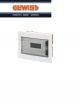 CENTRALINO GEWISS DA INCASSO 18 MODULI IP40 GW40608