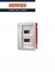 QUADRO DISTRIBUZIONE TELAIO ESTRAIBILE 24 MODULI  GW40886.
