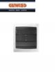 CENTRALINO GEWISS PORTA FUME' APERTURA AUTOMATICA 24M BIANCO GW40991TB