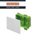 CASSETTA DERIVAZIONE DA INCASSO GEWISS GREEN WALL 294X152X75 GW48607PM